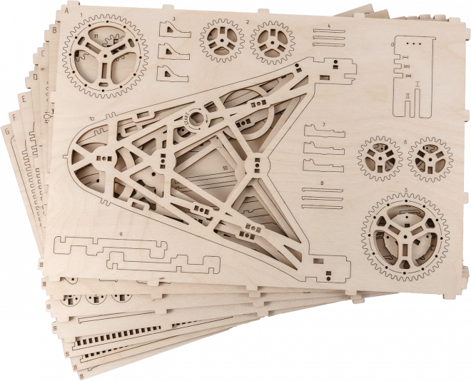 WOODEN CITY 3D puzzle Mlin 222 dijelova