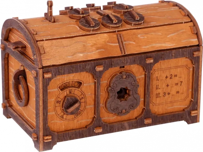 Escape Room Drvena Škrinja s Blagom, 3D zagonetka