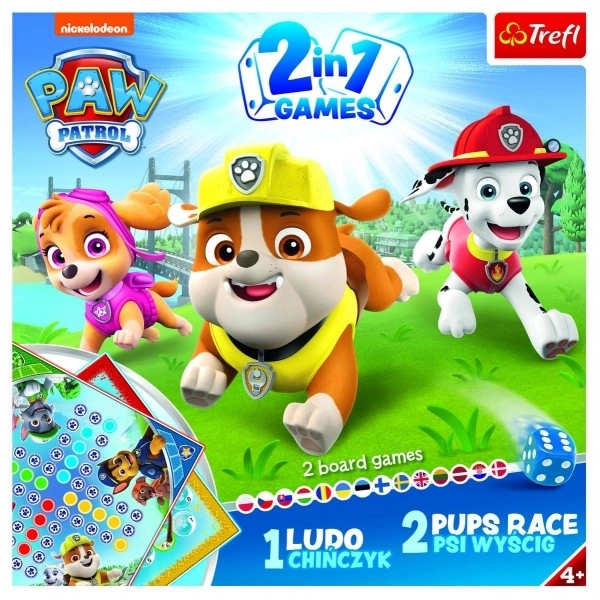 Društvena igra Čovječe, ne ljuti se / Utrka štenaca Paw Patrol