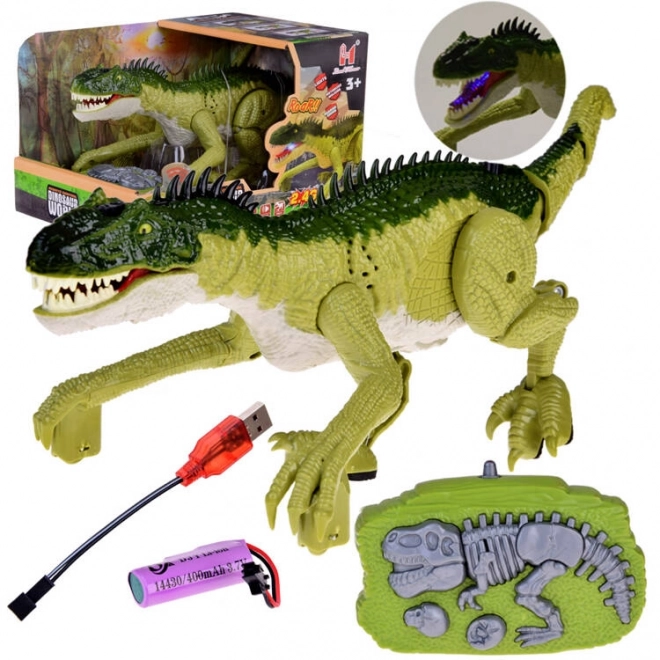 Zeleni dinosaur na daljinsko upravljanje