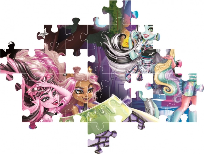 Žive boje i omiljeni motiv MONSTER HIGH