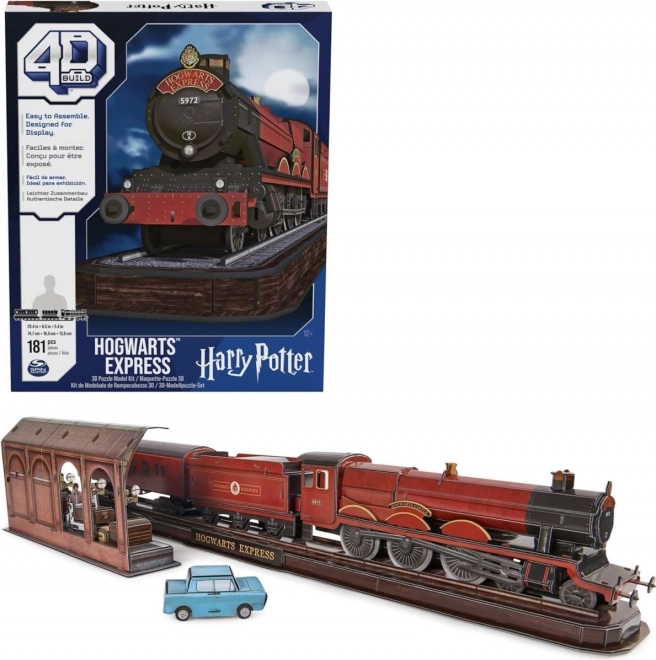 4D Puzzle Hogwarts Express Harry Potter