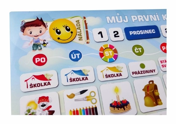 Magnetski kalendar - Vrtić 114 magnetskih komada