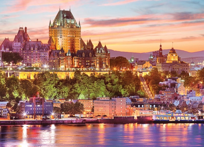 Puzzle Stari Quebec, Kanada 1000 dijelova Eurographics