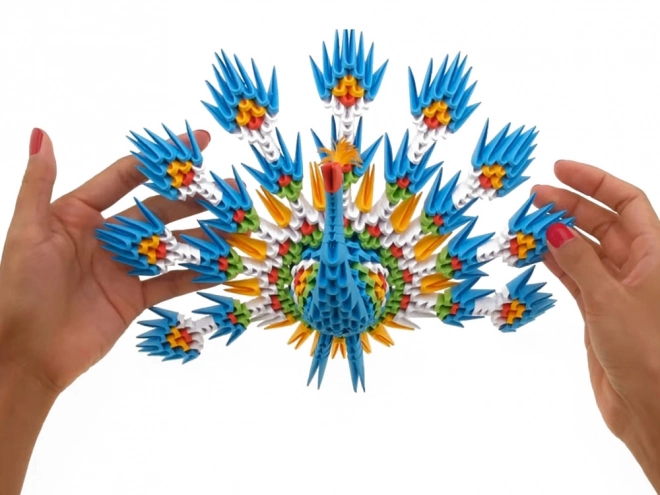 Kreativni Origami 3D Paun od Alexandera