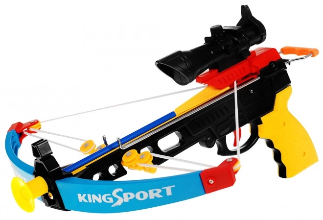 Luk za djecu (6+) Sportski set 7 kom. + Meta + 4 strelice + Tolac + Ciljač