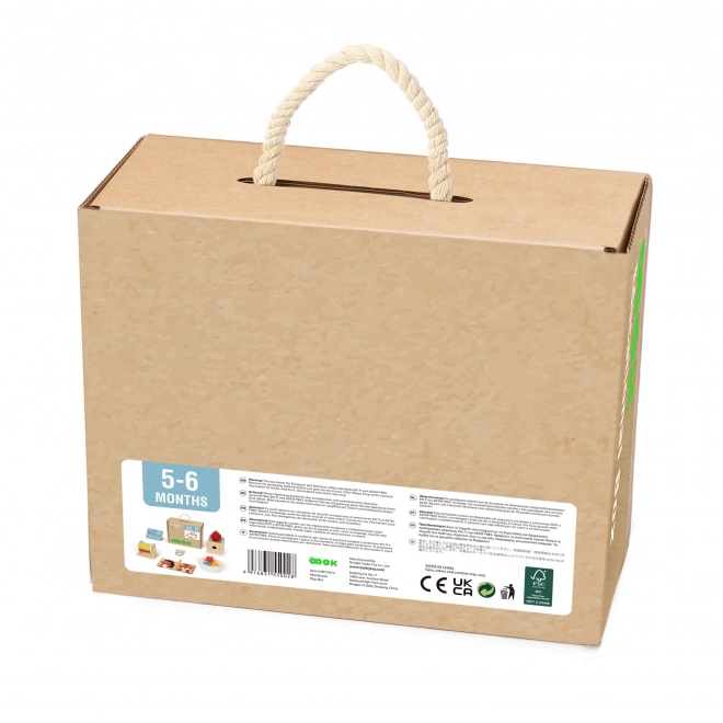 Tooky Toy veliki montessori obrazovni box 6u1