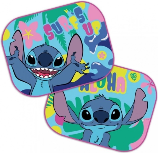 Zavjese za auto s motivom STITCH (set 2 kom)