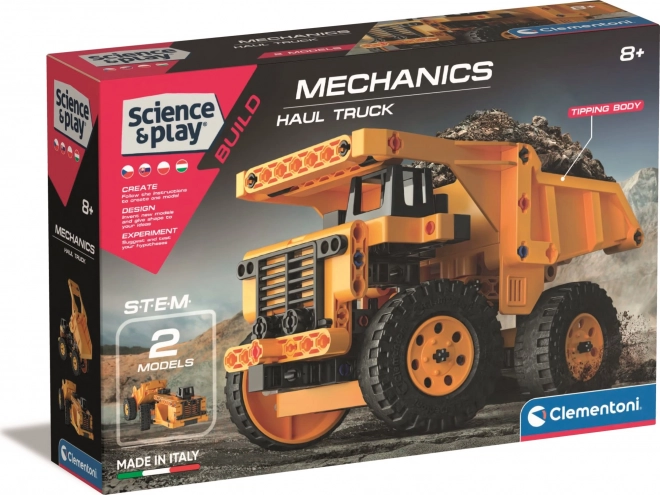 Clementoni Science & Play mehanički laboratorij – rudarska vozila 2u1