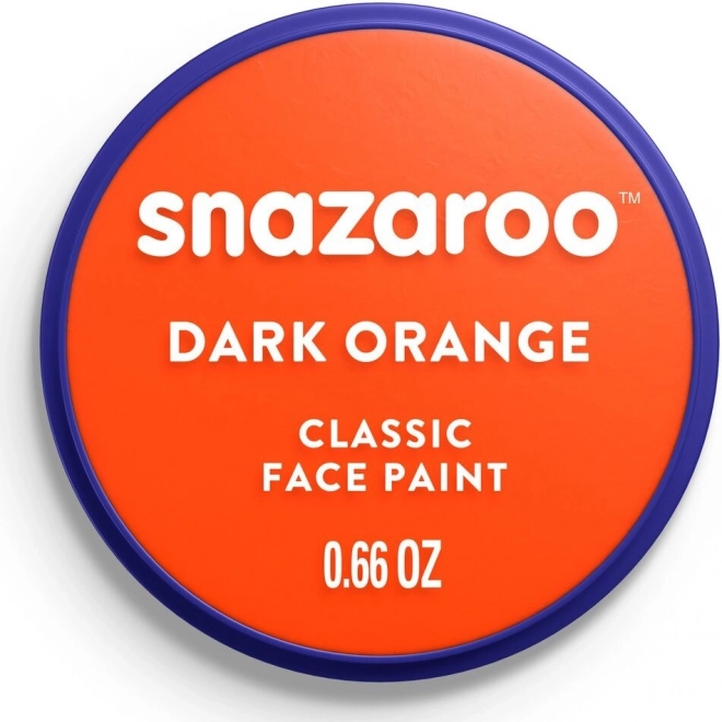 Snazaroo boja za lice tamno narančasta 18ml