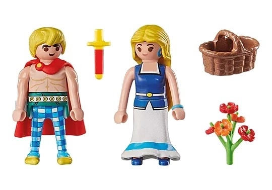 Set Asterix Tragikomik i Falbala