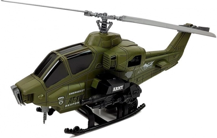 Frikcijski helikopter s rotirajućim rotorima