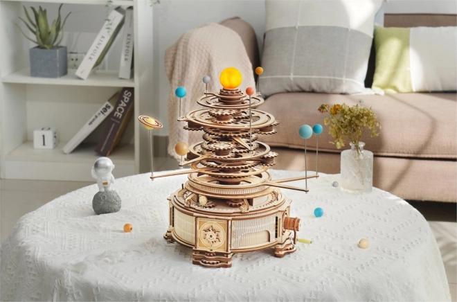 RoboTime 3D drvene mehaničke puzzle Planetarij