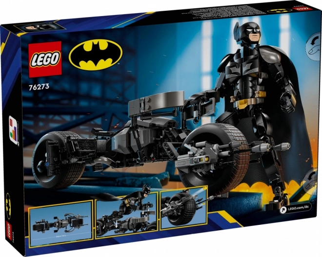 LEGO® DC Batman™ 76273 Sastavljiva figura: Batman™ i motor Bat-Pod