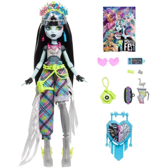 Barbie Monster fest lutka - frankie HXH79