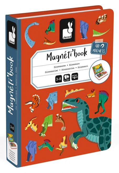 JANOD Magnetibook Dinosauri