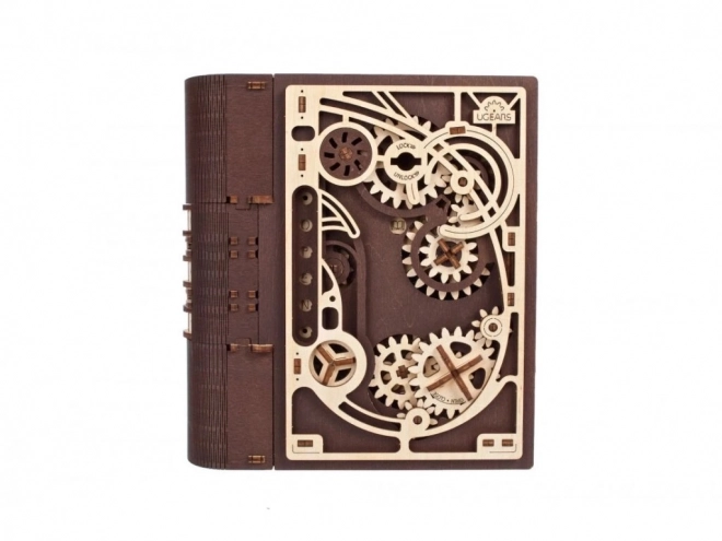 Ugears 3D drvene mehaničke puzzle Knjiga tajni