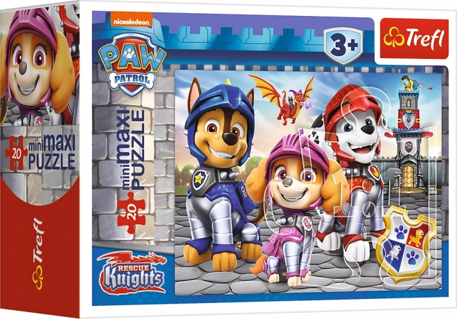 TREFL Puzzle Psići u ophodnji: Spasioci 20 dijelova