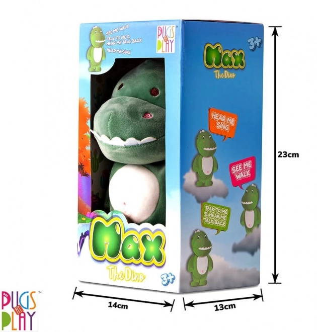 Interaktivni dinosaurus Max zeleni