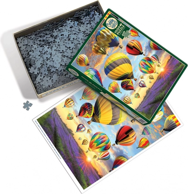 COBBLE HILL Puzzle Toplinski baloni 1000 dijelova
