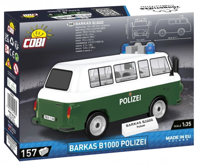 Građevinski blokovi Barkas B1000 Polizei