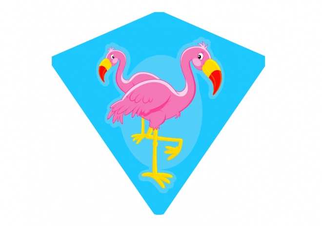 Leteći zmaj flamingo 68 x 73 cm - češka ambalaža