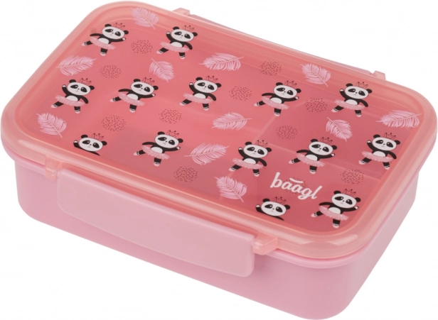 Baagl kutija za užinu s odjeljcima Panda