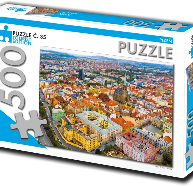 Puzzle Plzeň 500 dijelova turističko izdanje