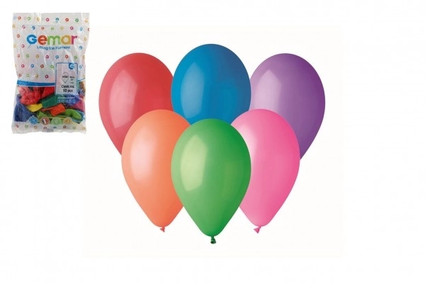 Balon/ Baloni na napuhavanje 13" 33cm 50 kom u vrećici za karneval