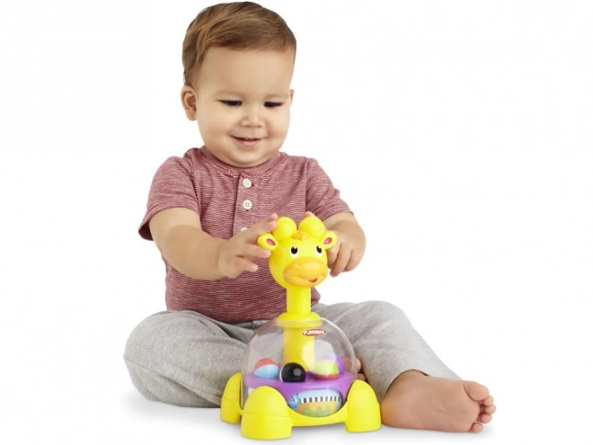 Igračka žirafa s kuglicama PlaySkool
