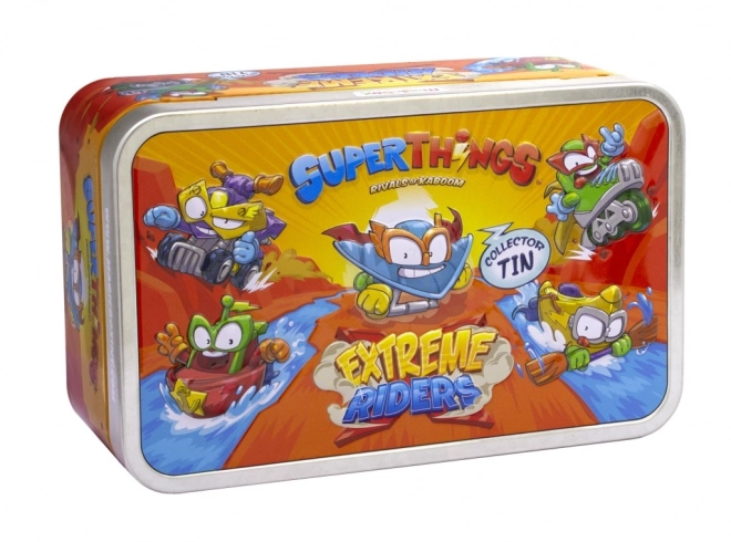 Superthings set figurica Extreme Riders u limenoj kutiji