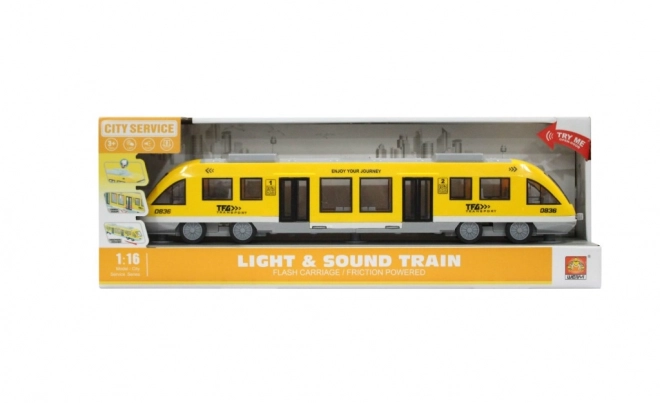 Tramvaj na zamašnjak žuta 1:16