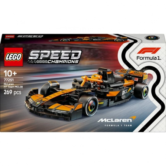 LEGO® Speed Champions 77251 McLaren F1® Team MCL38 Trkaći automobil