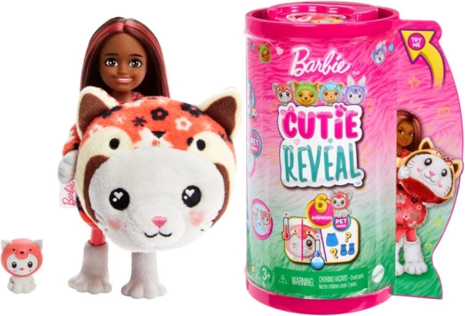 Lutka Barbie Cutie Reveal Chelsea Mačić - Panda