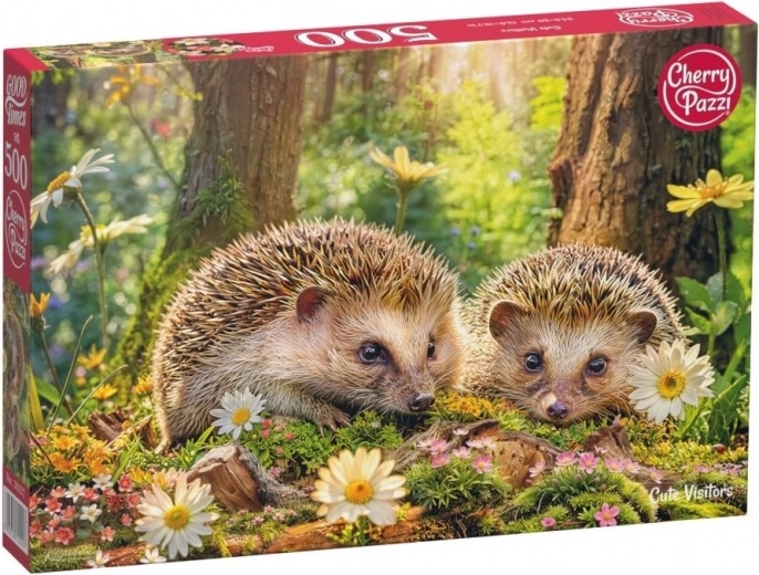 Puzzle Slatki Posjetitelji 500 dijelova by Cherry Pazzi