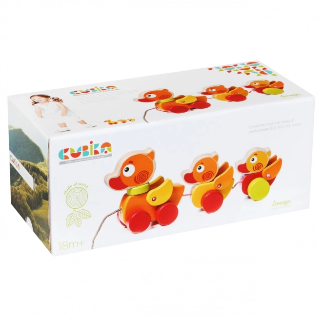 CUBIKA 13722 Drvene patke na povlačenje