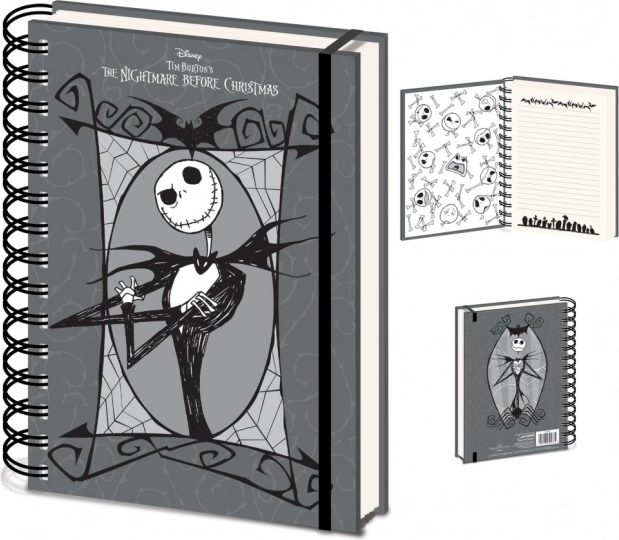 Spiralni blok Nightmare Before Christmas