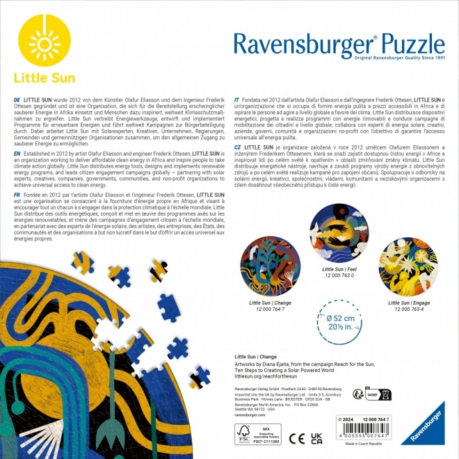 Puzzle Malo Sunce Promjena 500 Dijelova