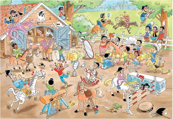 JUMBO Puzzle JvH Junior 12: Konjida 61kola 360 komada