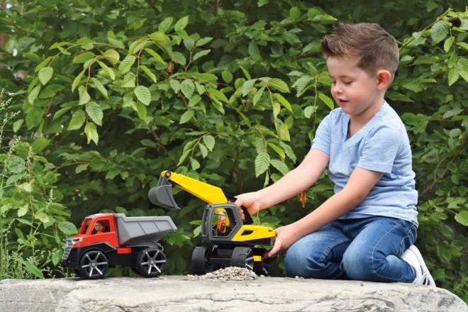 Auto Truxx 2 kamion kiperska plast 26cm s figuricom 27x15x16cm 24m+