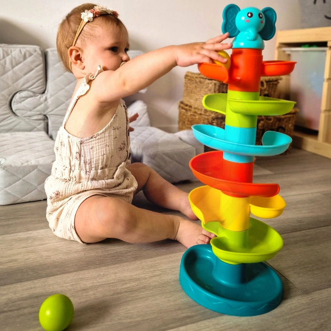Spiralna staza s kuglicama za malu djecu