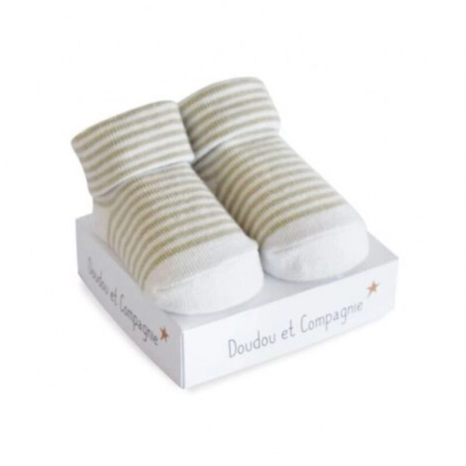 Doudou čarape univerzalne 0-6 mjes. 1 par
