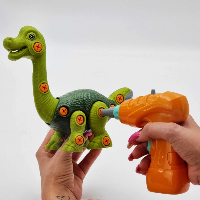 Dinosauri za Slaganje WOOPIE s Bušilicom