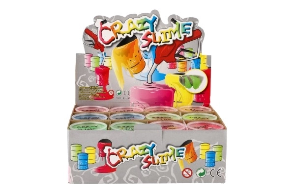 Slime - tvar 80g neonska 8x5,5cm razne boje