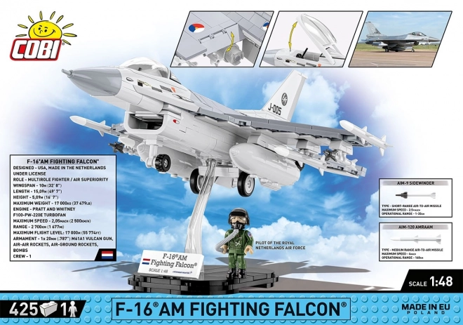 Konstrukcijski set F-16 AM Fighting Falcon