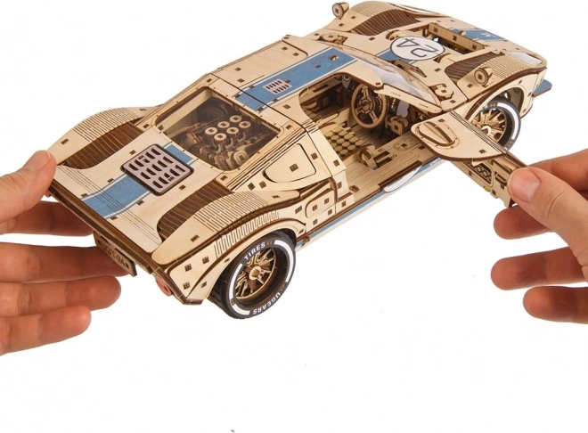 Ugears 3D drvene mehaničke puzzle Endurance Racer