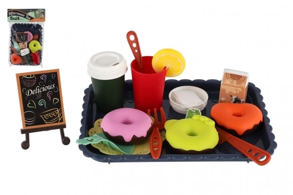 Kuhinjski set posuđa + hrana plastika u vrećici 20,5x30cm