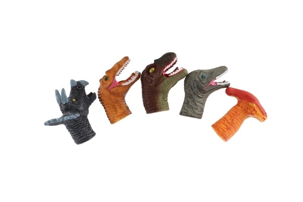 Dinosaure lutke za prste 5 kom guma 6 cm na kartici 16,5x20cm