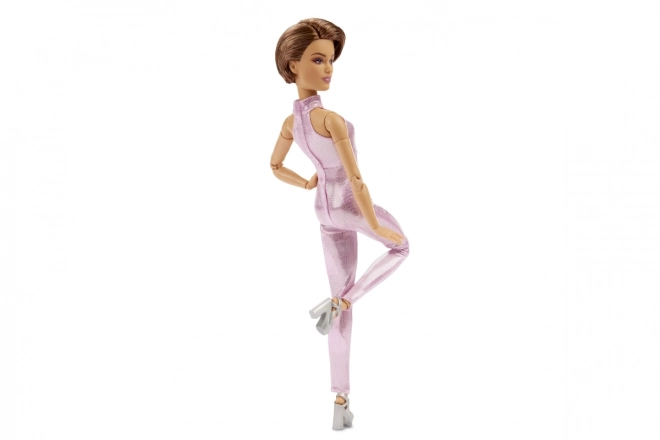 Barbie Looks s kratkom kosom u ružičastom outfitu HRM14
