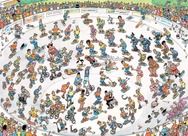 JUMBO Puzzle JvH Vožnja na pruzi 1000 komada